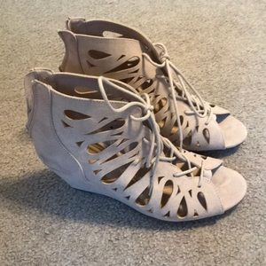 Brand new Lace up sandals